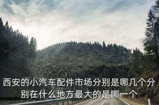 西安的小汽车配件市场分别是哪几个分别在什么地方最大的是哪一个