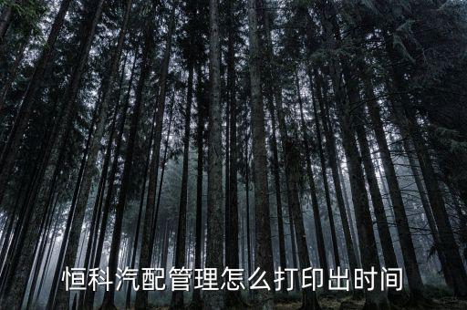 恒科汽配管理软件基础教程，怎么用恒科软件算利润