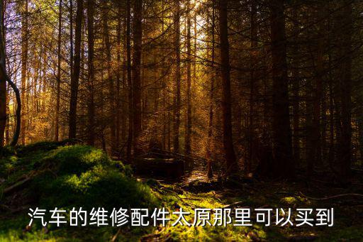 太原汽配城买轿车配件的，汽车的维修配件太原那里可以买到