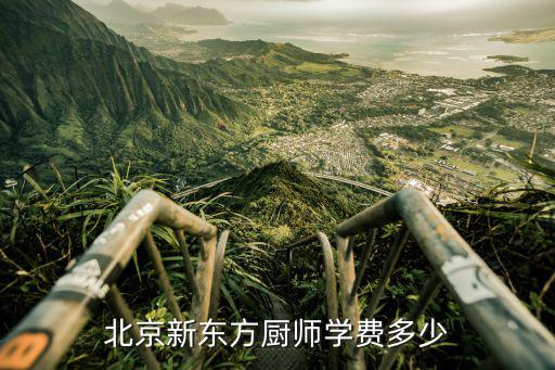 北京新东方厨师学费多少