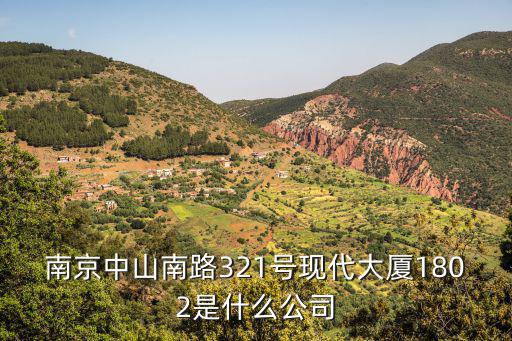 南京冠盛汽配有限公司，南京中山南路321号现代大厦1802是什么公司