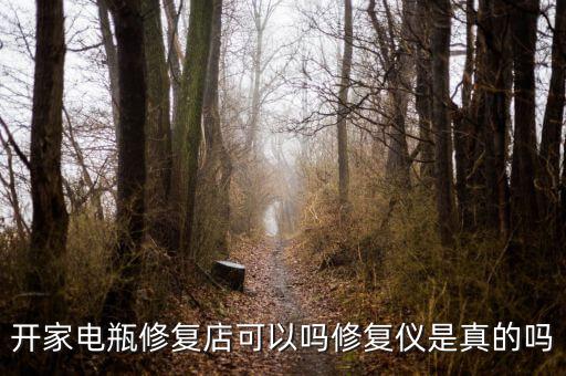 开家电瓶修复店可以吗修复仪是真的吗