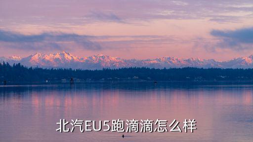 北汽新能源eu5网约车版怎么样，北汽EU5跑滴滴怎么样