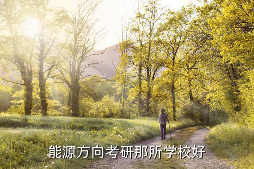 能源方向考研那所学校好
