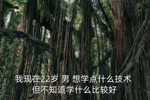 我想学个技术不知道学什么，想学习一门技术不知道该学什么