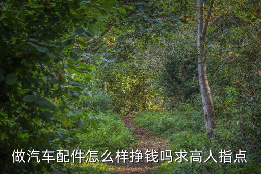 做汽车配件怎么样挣钱吗求高人指点