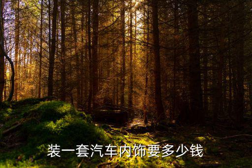 装一套汽车内饰要多少钱