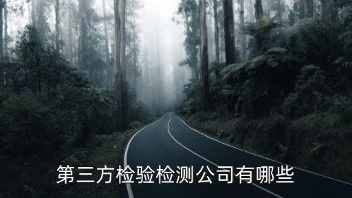 第三方检验检测公司有哪些
