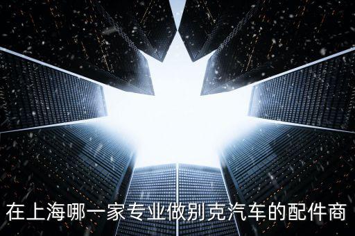 在上海哪一家专业做别克汽车的配件商