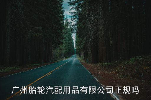 广州胎轮汽配用品有限公司正规吗