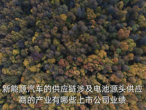 电动汽车配件上市公司，汽车零部件上市公司有哪些