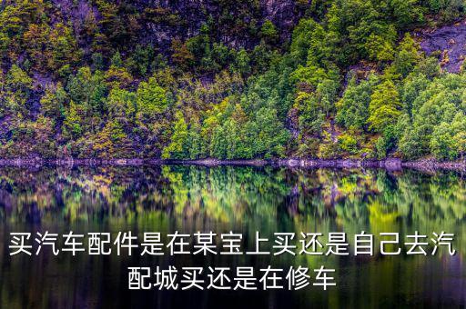 买汽车配件是在某宝上买还是自己去汽配城买还是在修车