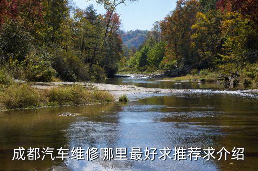 成都汽车维修哪里最好求推荐求介绍