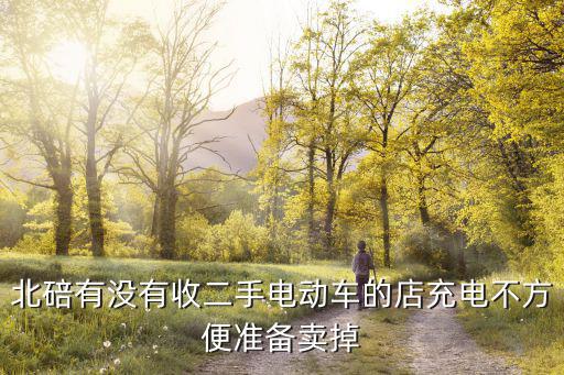 北碚有没有收二手电动车的店充电不方便准备卖掉