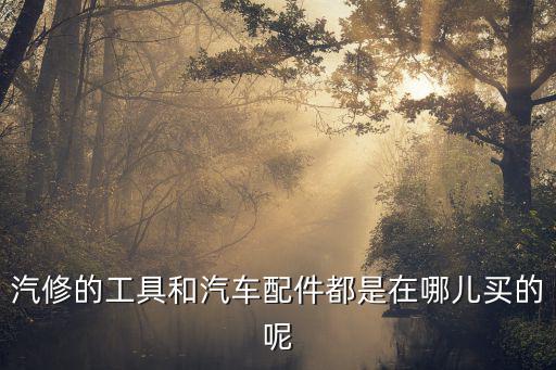 汽车配件买，汽修的工具和汽车配件都是在哪儿买的呢