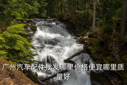 广州有名的汽配公司，广东省汽车零部件厂都有哪些