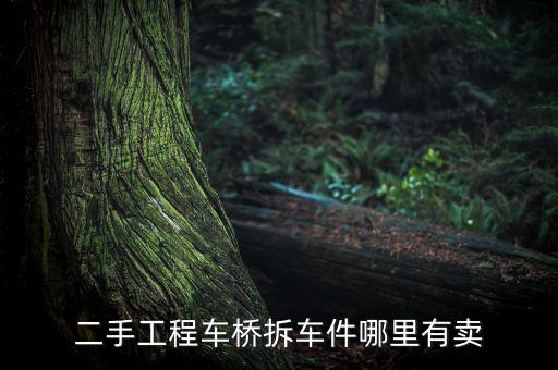 二手工程车桥拆车件哪里有卖