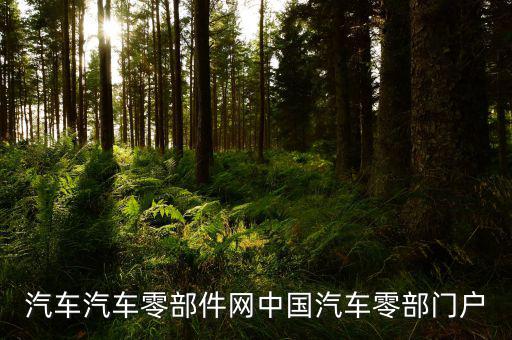 汽车汽车零部件网中国汽车零部门户