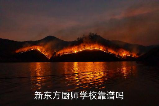 新东方厨师学校靠谱吗