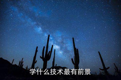 学什么技术最有前景