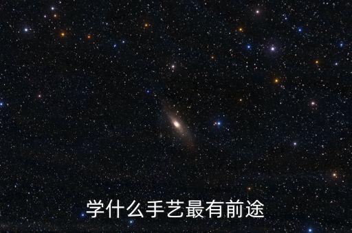 目前学什么手艺前景好，现在学什么手艺有前途