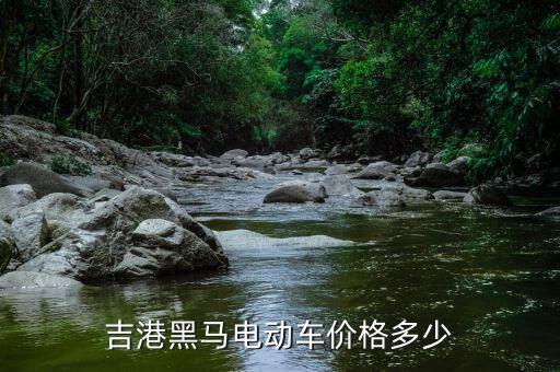 吉港黑马电动车价格多少