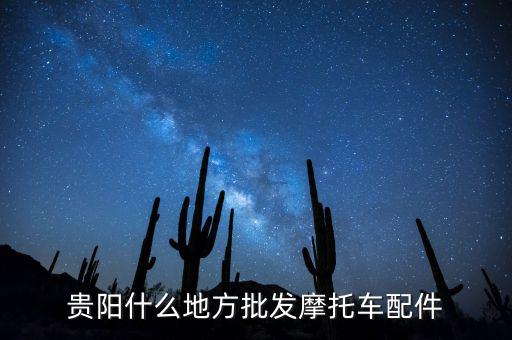 贵阳什么地方批发摩托车配件