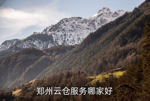 郑州云仓服务哪家好