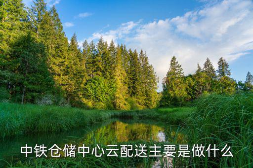 中铁仓储中心云配送主要是做什么