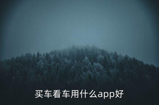 看车软件什么app最好，看车子的软件哪个最好