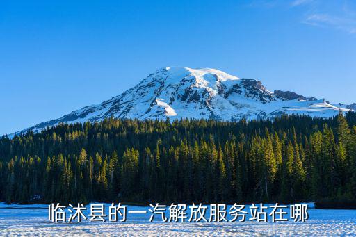 临沭县的一汽解放服务站在哪