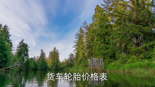 货车轮胎价格表