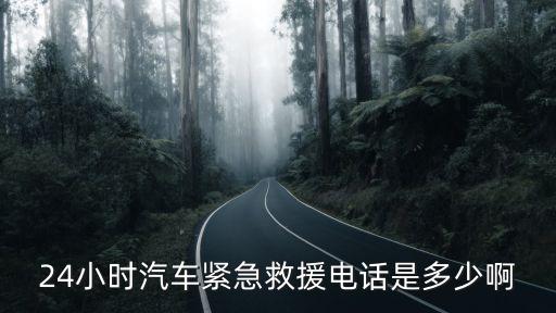24小时汽车紧急救援电话是多少啊