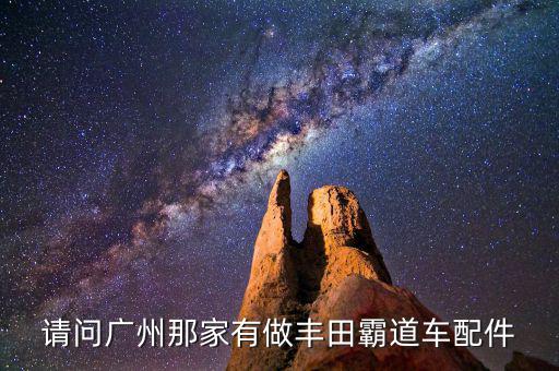 请问广州那家有做丰田霸道车配件