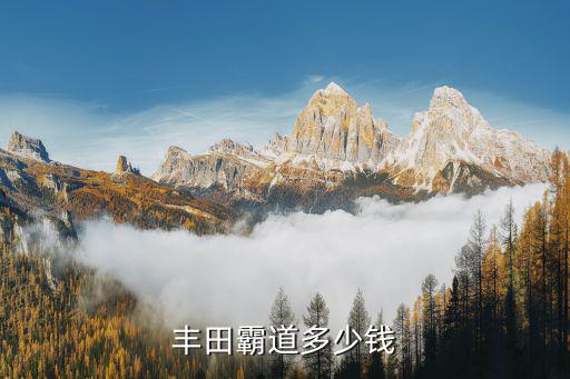 丰田霸道多少钱
