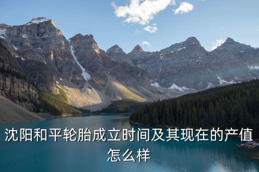 沈阳和平轮胎成立时间及其现在的产值怎么样