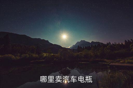 哪里卖汽车电瓶