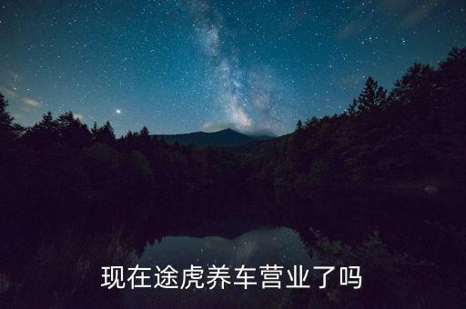 现在途虎养车营业了吗