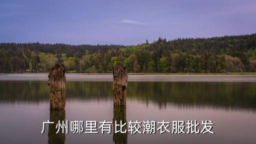 广州哪里有比较潮衣服批发