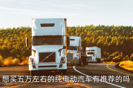 补贴后5万左右纯电动汽车，想买个上下班代步新能源汽车五万以内的有推荐吗