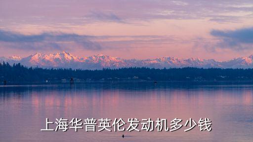 上海华普英伦发动机多少钱