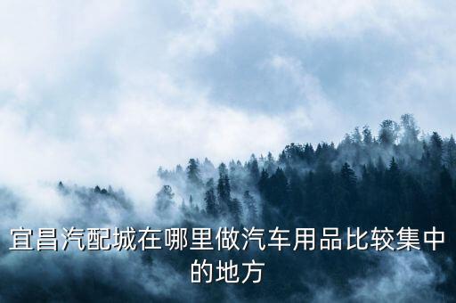 宜昌汽配城在哪里做汽车用品比较集中的地方