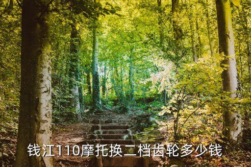 钱江110摩托换二档齿轮多少钱