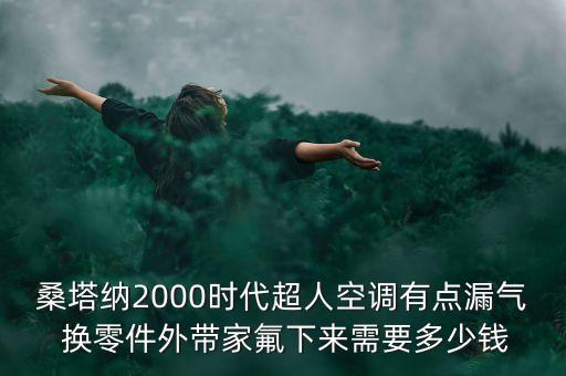 桑塔纳2000时代超人空调有点漏气 换零件外带家氟下来需要多少钱