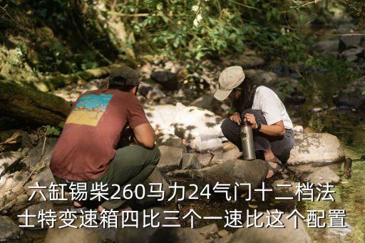 六缸锡柴260马力24气门十二档法士特变速箱四比三个一速比这个配置