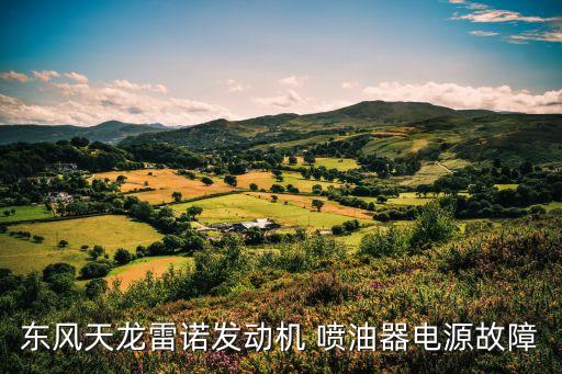 东风天龙雷诺发动机 喷油器电源故障