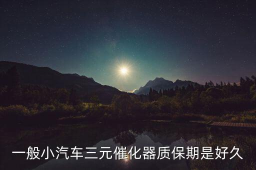 一般小汽车三元催化器质保期是好久