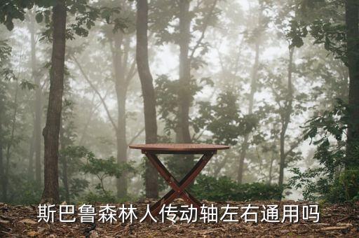 斯巴鲁森林人传动轴左右通用吗
