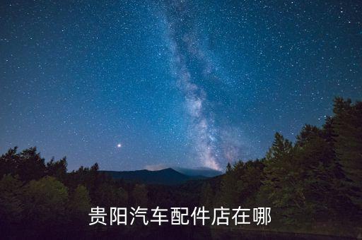 贵阳哪里有航车配件，贵阳哪有电动车配件市场