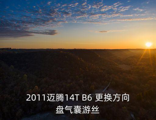 2011迈腾14T B6 更换方向盘气囊游丝